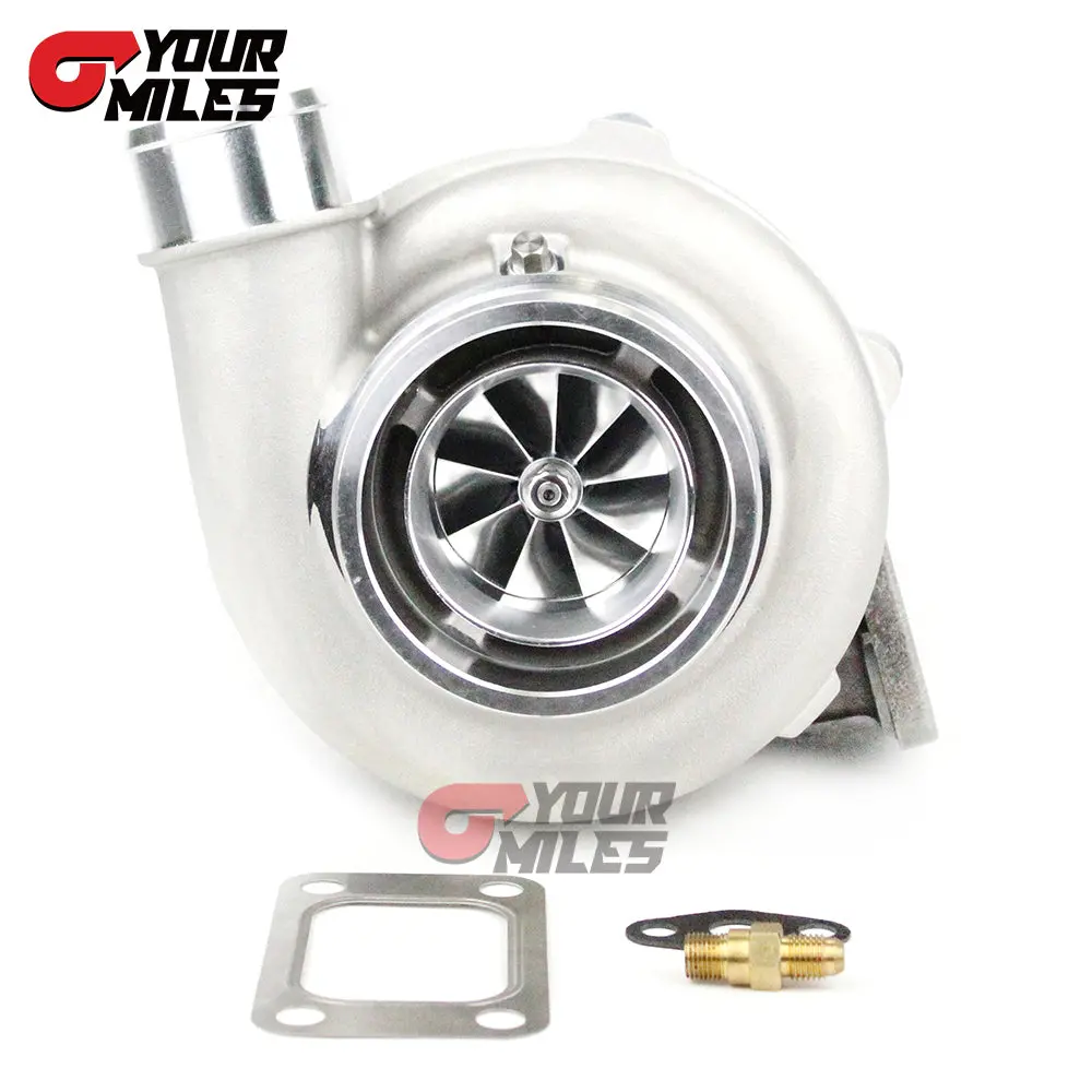 Yourmiles Sts3576r Gen2 Dual Ball Bearing Billet Wheel Turbo T3 Flange 4 Bolts Outlet 1