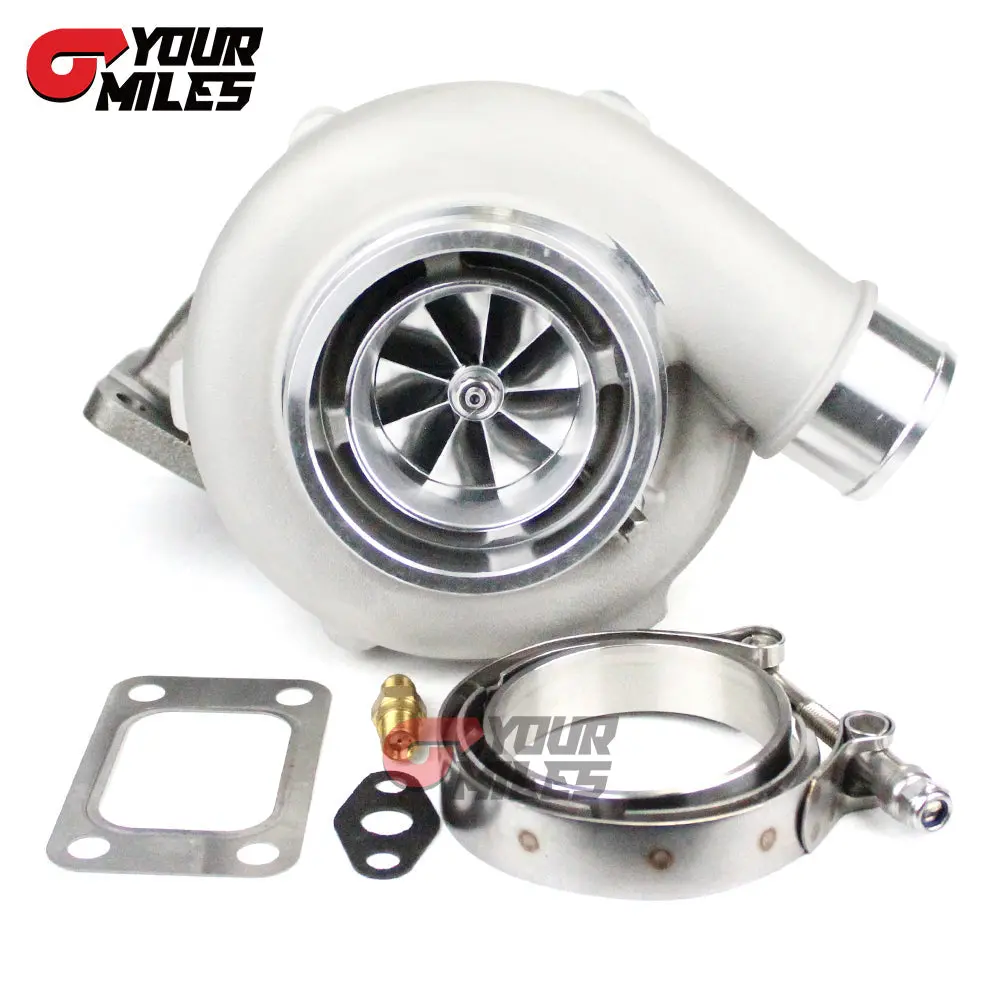 Yourmiles Gen2 Sts3576r Dual Ball Bearing Billet Wheel Turbo T3 Flange Vband Outlet 1