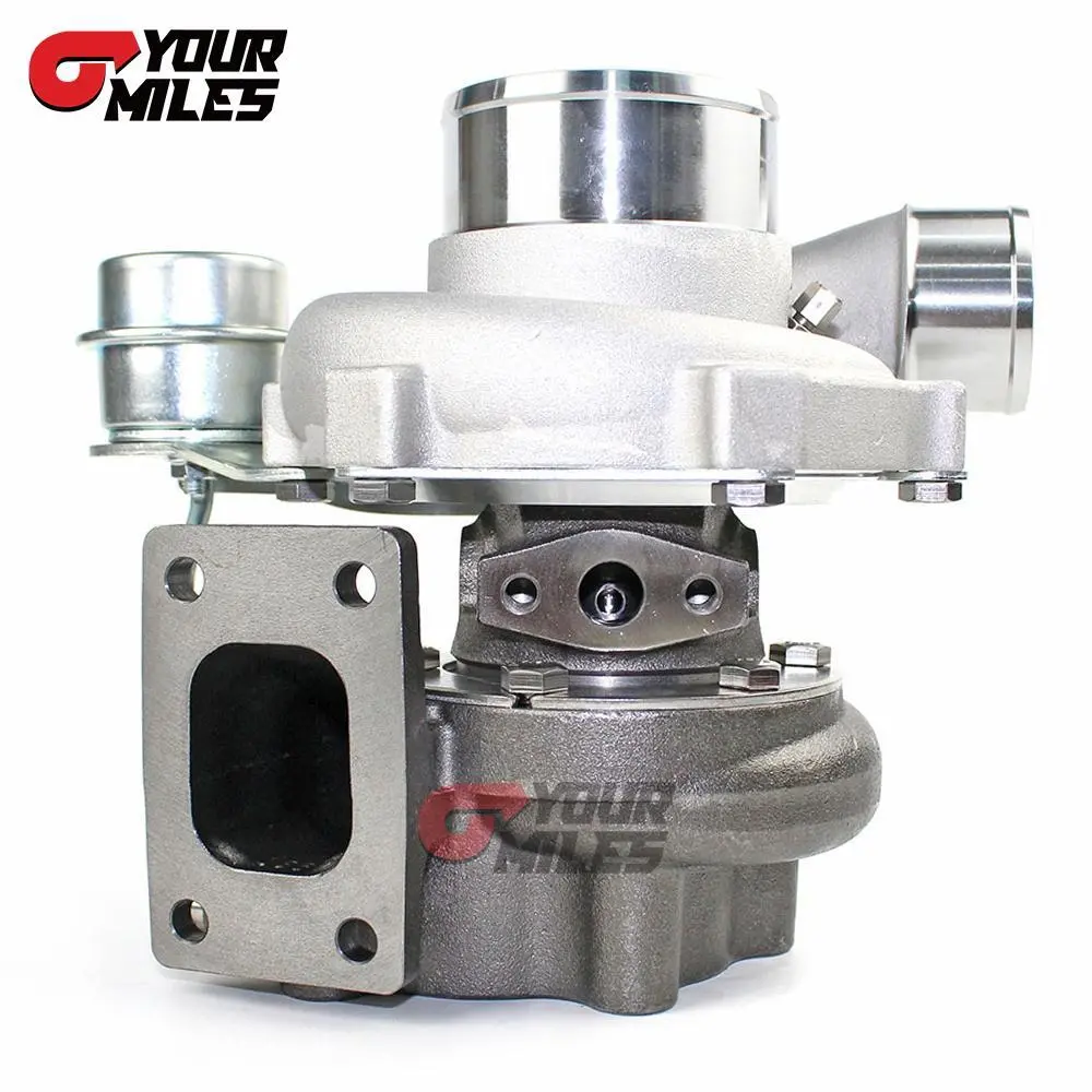 Yourmiles Genii Sts2867r Dual Ball Bearing Billet Compressor Wheel Turbocharger T25 0.64/0.86 Ar Housing 2