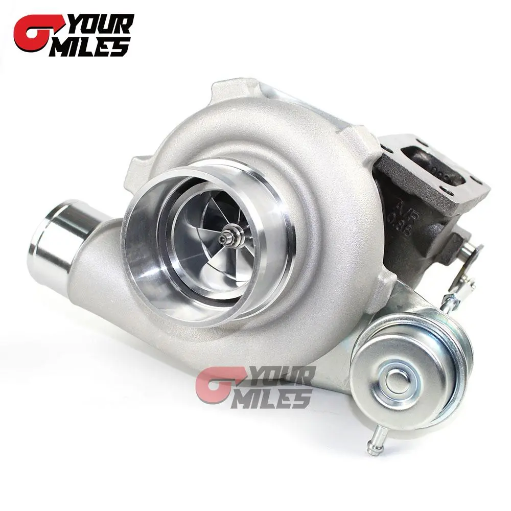 Yourmiles Genii Sts2867r Dual Ball Bearing Billet Compressor Wheel Turbocharger T25 0.64/0.86 Ar Housing 1