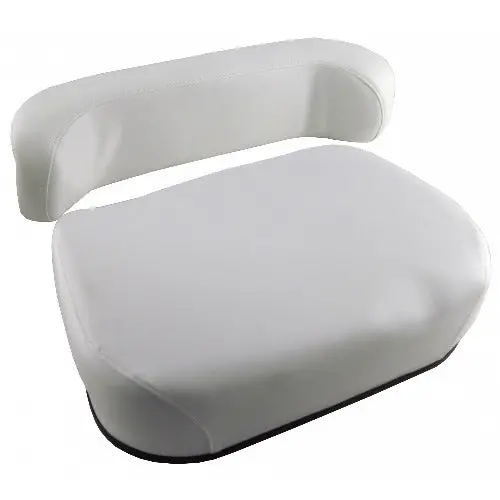 2 Piece Tractor Seat Cushion Set For Moline / Oliver / White 1