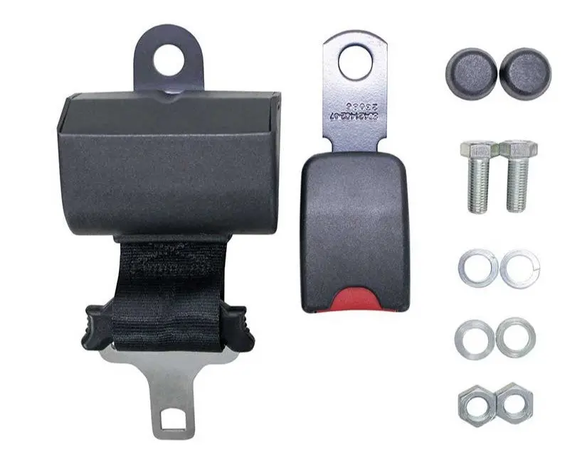 2" X 45.5" Retractable Seat Belt Kit 1