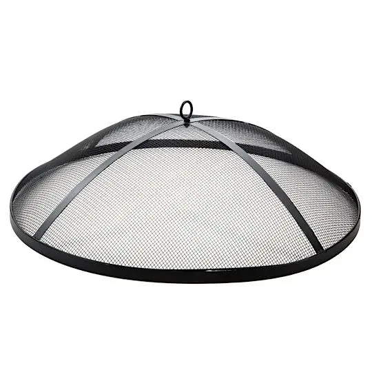 Sun Joe Sjfp30-B 26-Inch Universal Replacement Fire Pit Wire Mesh Screen/Spark Guard Screen For Sjfp30/35 Series Fire Pits And Others 1