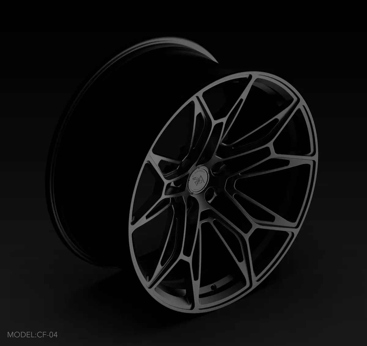 RA Forged Alloy Wheels – CF-04 Monoblock Design