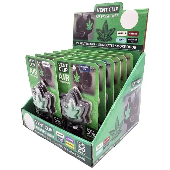 Smoke Eater Vent Clip Air Freshener - 12 Pieces Per Retail Ready Display 30036 1