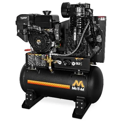 30 Gallon Two Stage Stationary Compressor (Gas) Abs-14M-30H 1