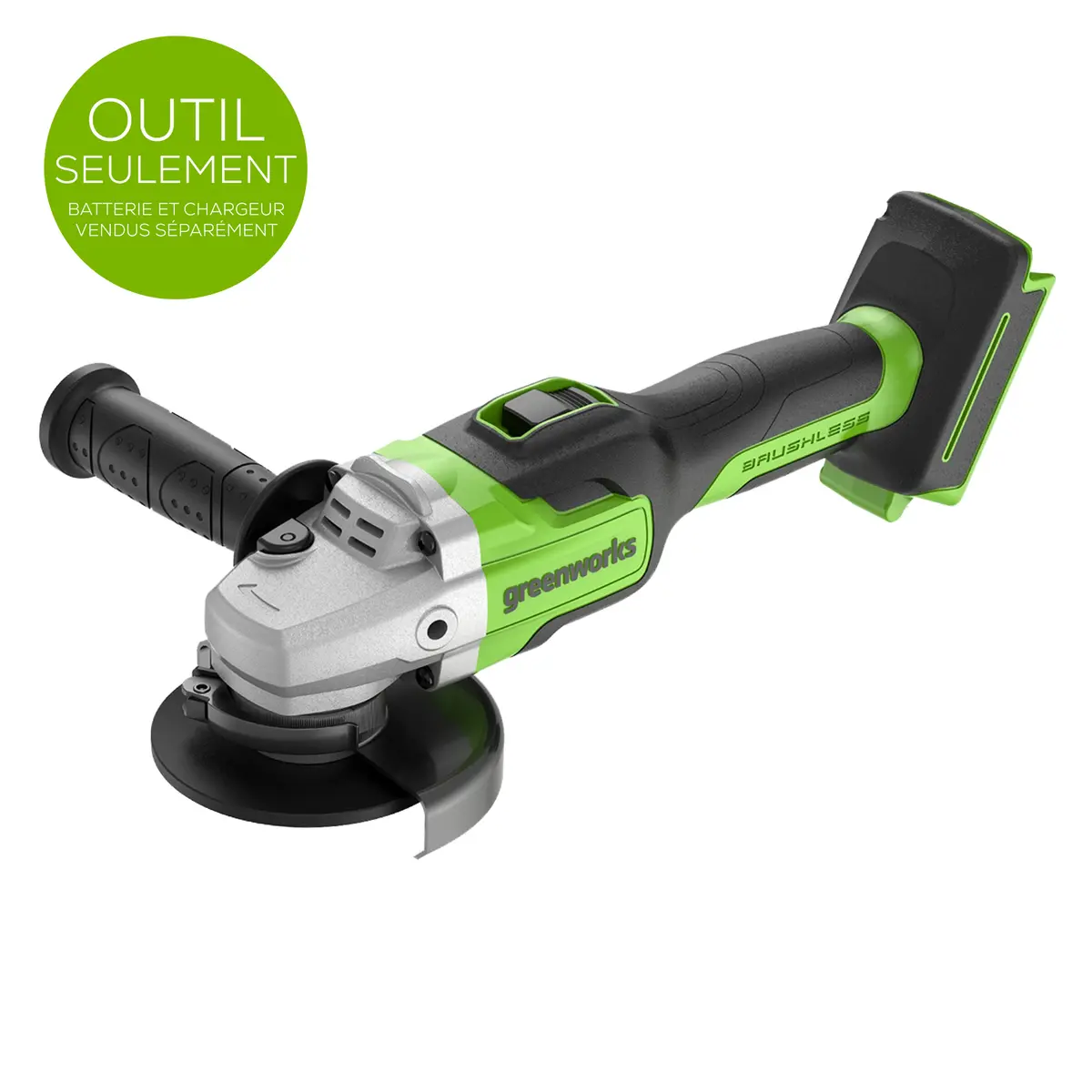 24V Brushless Angle Grinder (Tool Only) - Ag24l00 2