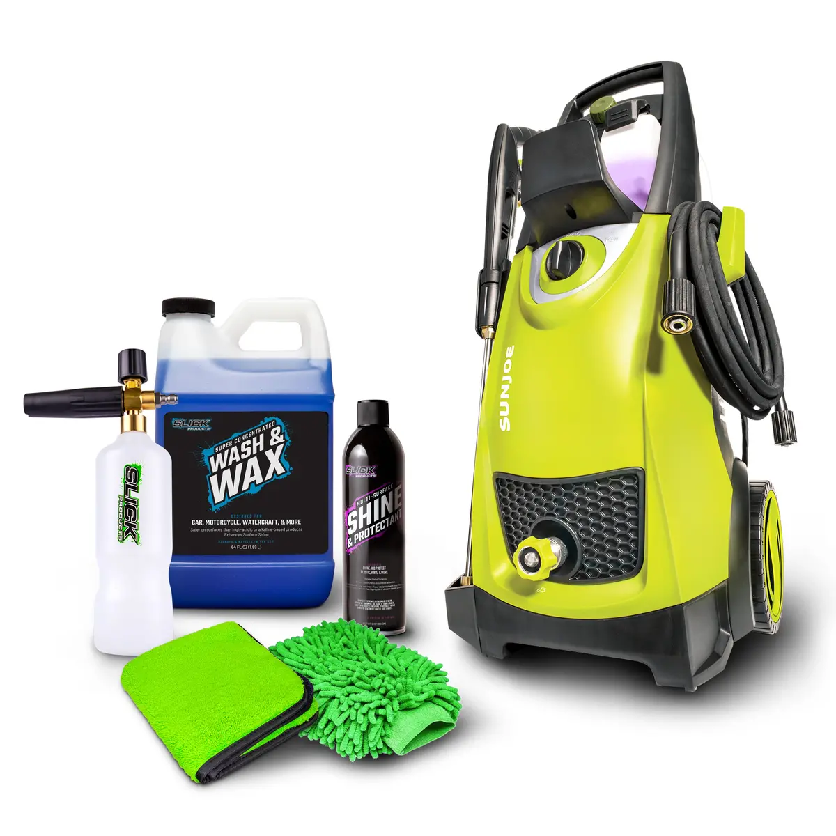 Sun Joe Spx3000 Superior Cleaning Bundle | Pressure Washer W/ 5-Pc Accessory Kit 1