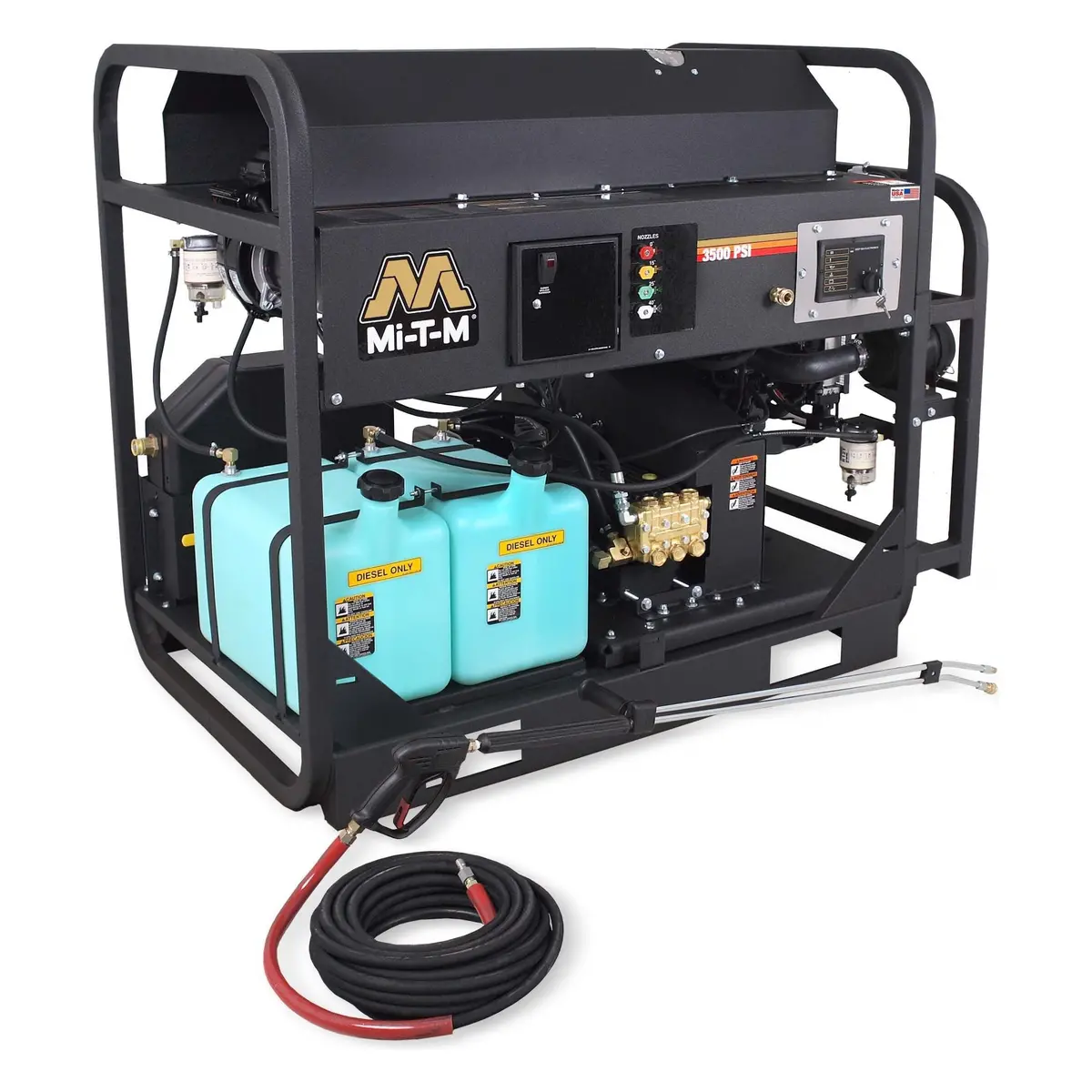 3500 Psi 4.7 Gpm Heated Pressure Washer (Kubota Diesel) - Hs-3505-0Mdk 1