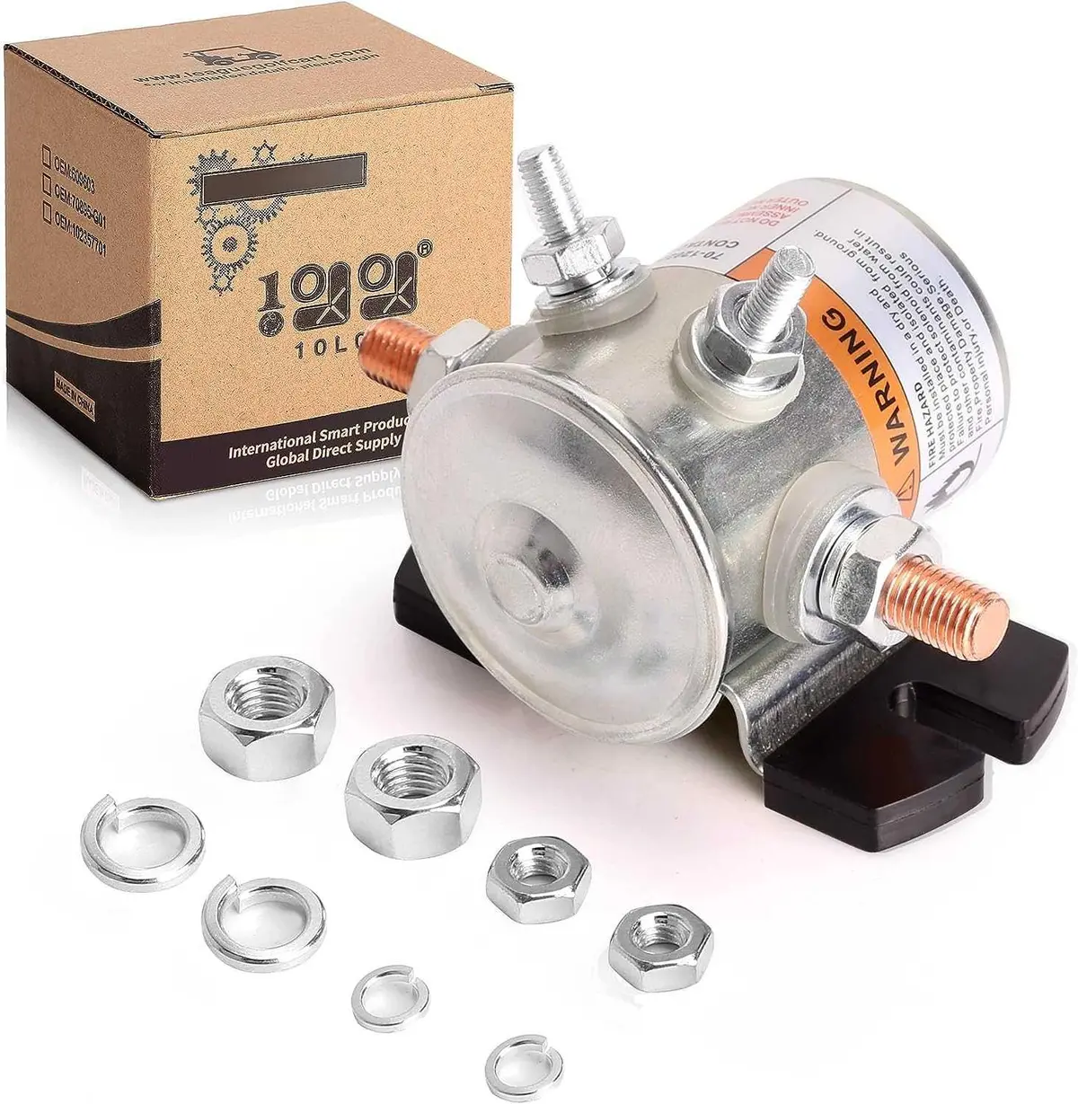 36 Volt Electric Golf Cart Solenoid Valve For Ezgo Txt 1980-2010 - 10L0l 1