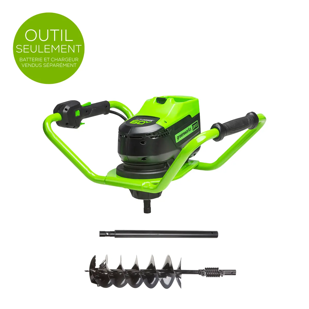 60V Earth Auger With Auger Bit And Extender (Tool Only) 2