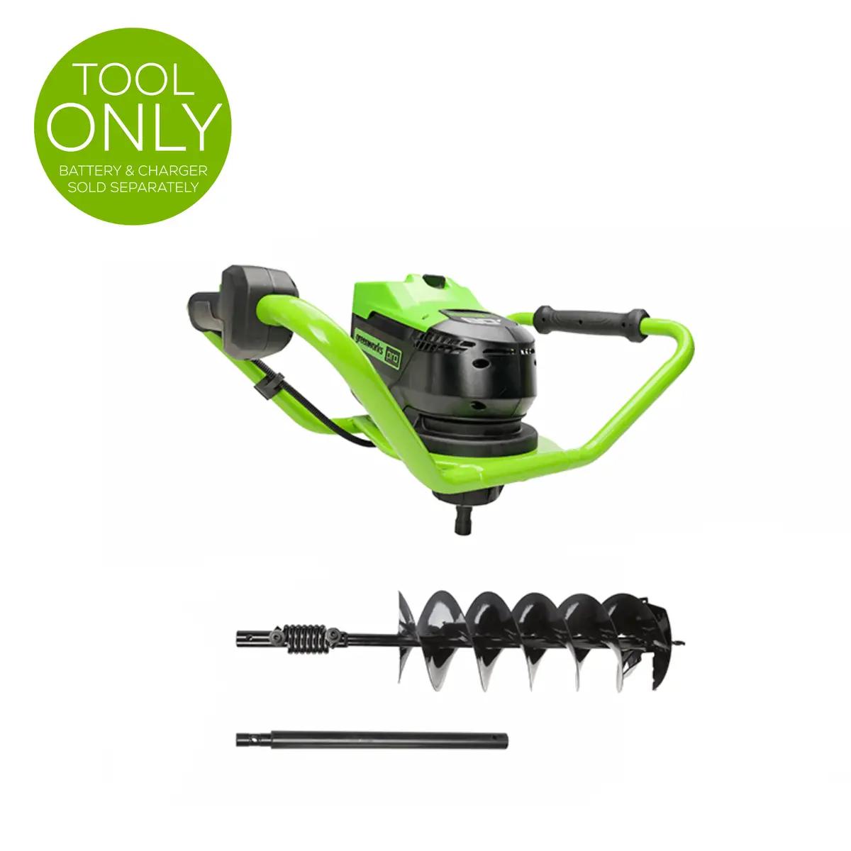 80V Earth Auger With Auger Bit And Extender (Tool Only) 1