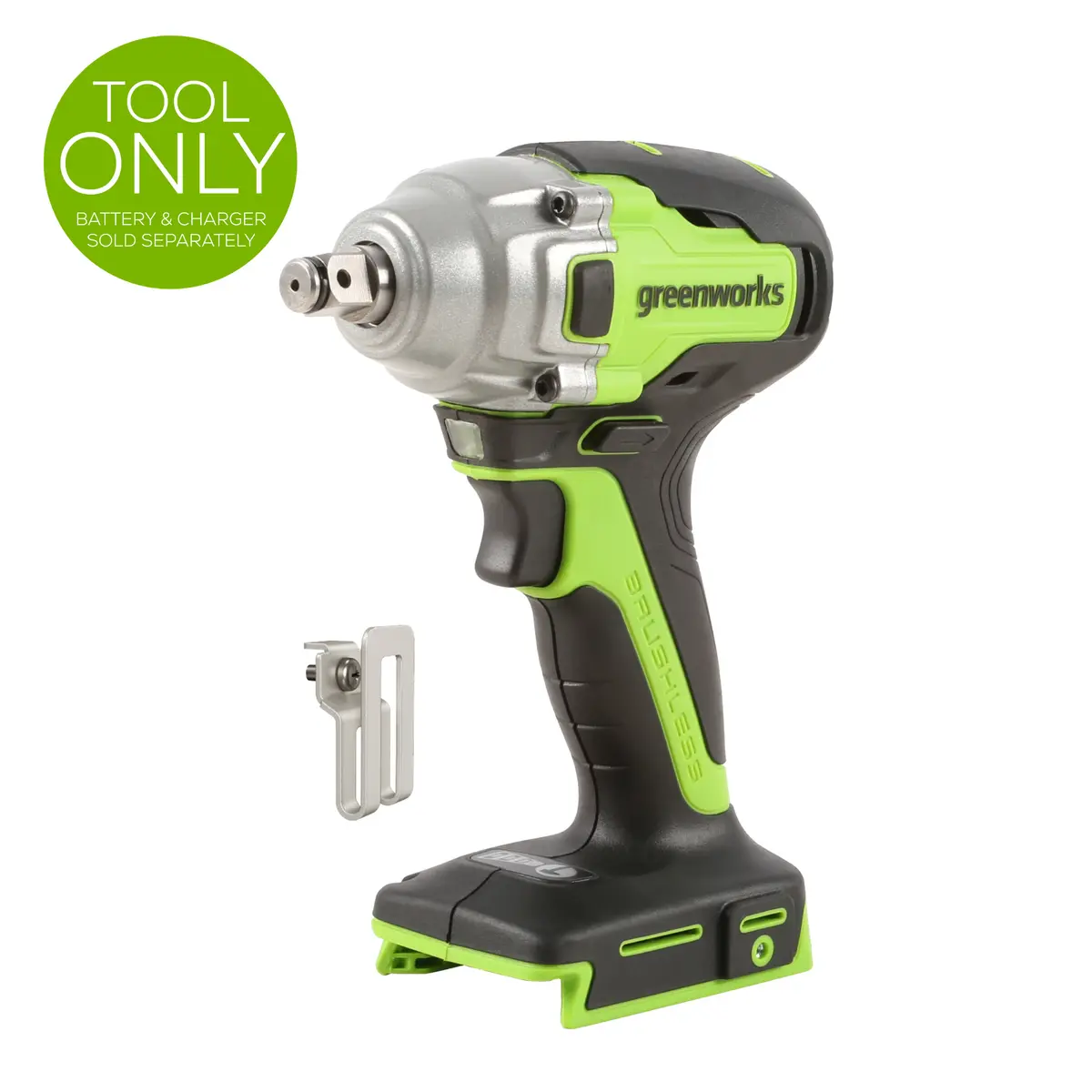 24V Brushless 1/2" Impact Wrench (Tool Only) - Iw24l00 1