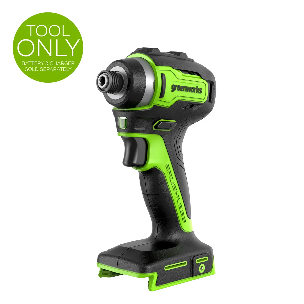 24V Brushless 1950 In./Lbs Impact Driver, 1/4-Inch Hex Variable Speed (Tool Only) 1