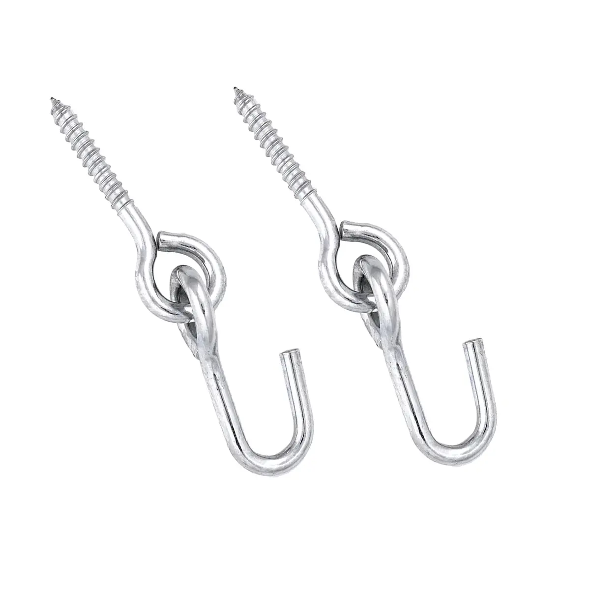 Bliss Hammocks Ha-506 Set Of 2 Eye Screws W/ Attached Hooks | For Use W/ Hammocks 1