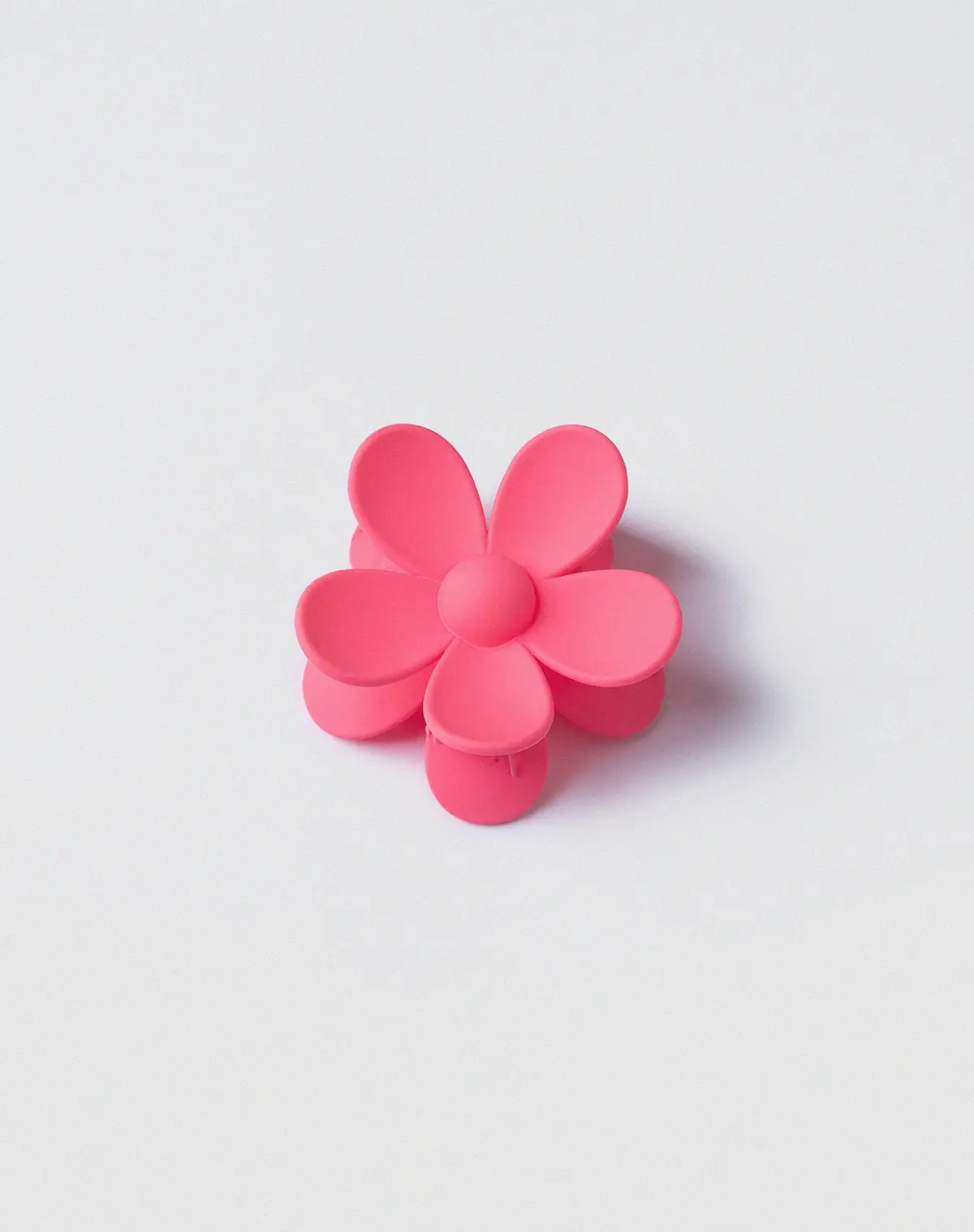 Flower Hair Claw In Pink 1