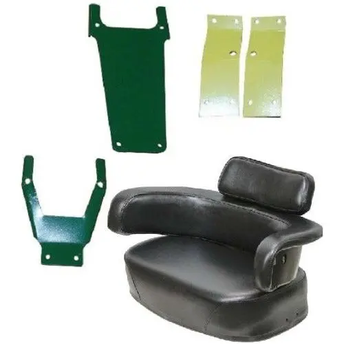3 Piece Combine Harvester Loader Tractor Seat Cushion Assembly For John Deere 1