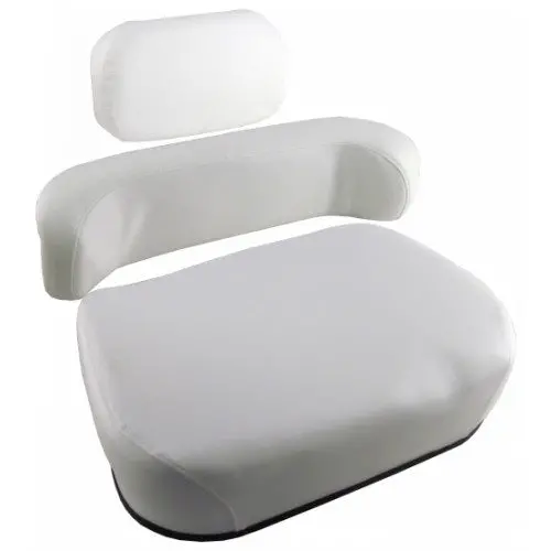 3 Piece Tractor Seat Cushion Set For Oliver / White / Minneapolis-Moline 1