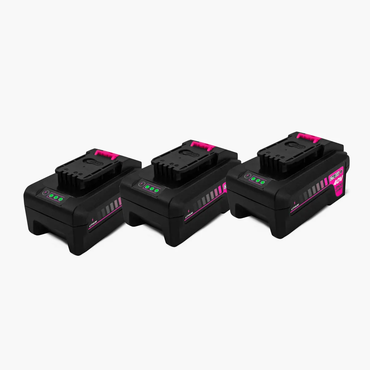 3 X Mobile Pressure Washer Additional Battery Pack 1