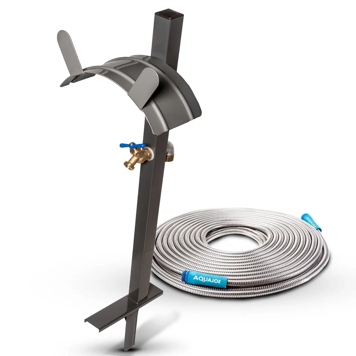 Aqua Joe Hose Holder Starter Bundle 1