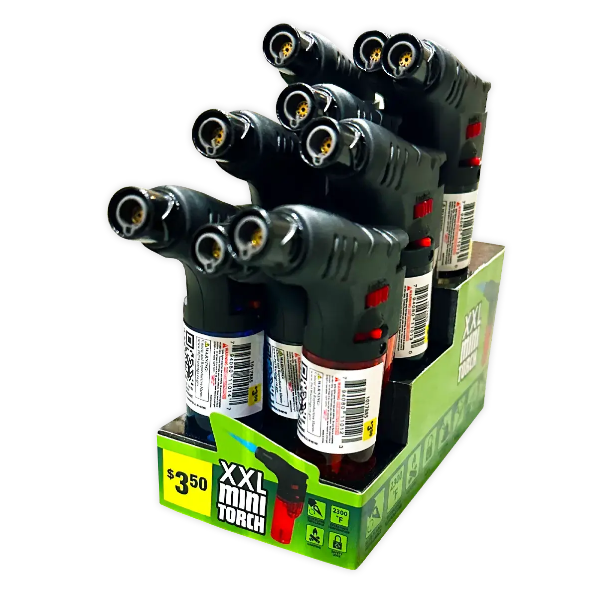 Xxl Thin Torch Lighter - 9 Pieces Per Retail Ready Display 40300 1