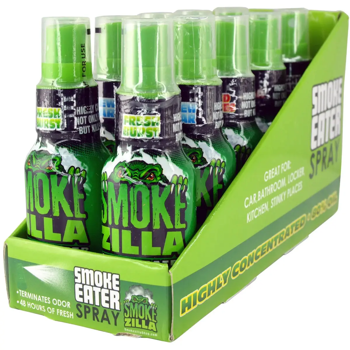 Air Freshener Smoke Eater Spray - 10 Pieces Per Retail Ready Display 40315 1