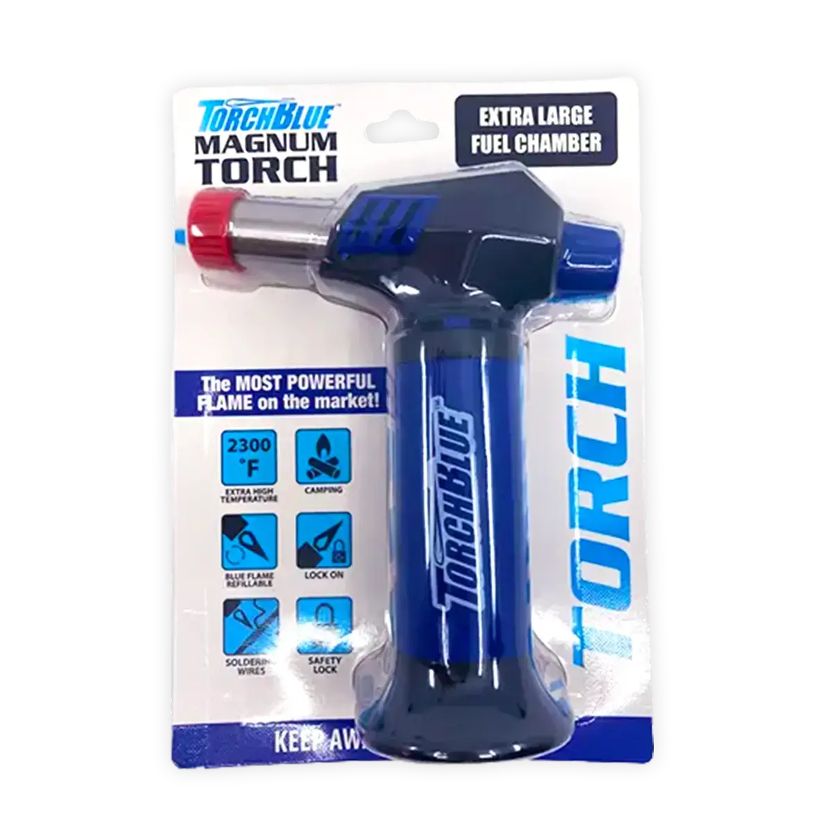 Magnum Xxl Torch Lighter In Blister Pack - 6 Pieces Per Pack 40351 2