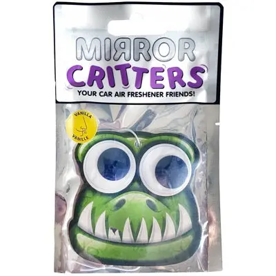 Air Freshener Mirror Critters Gator Vanilla Scent - 24 Pieces Per Pack 41319 1