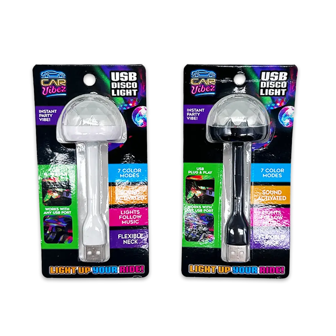 Mood Light Mini Usb Disco Ball - 4 Pieces Per Retail Ready Display 41677 2