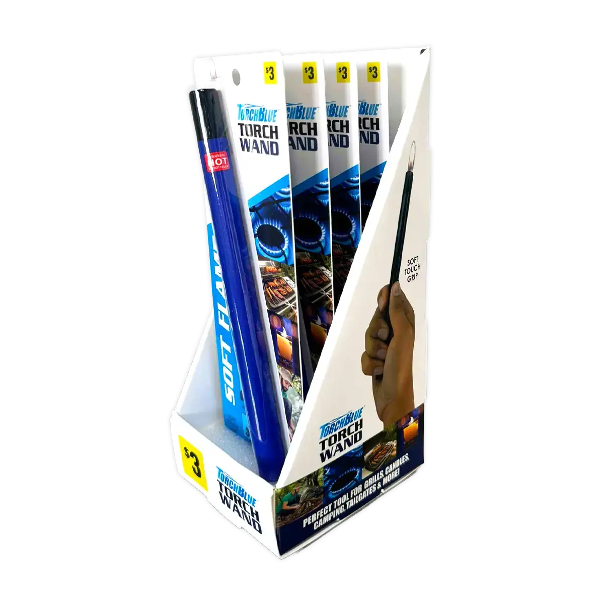 Thin Tube Utility Lighter - 4 Pieces Per Retail Ready Display 41756 1
