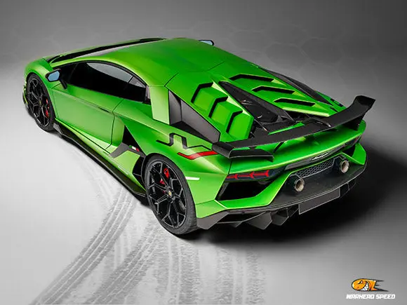 Lamborghini Lp700 Upgrade Svj Rear Spoiler 2