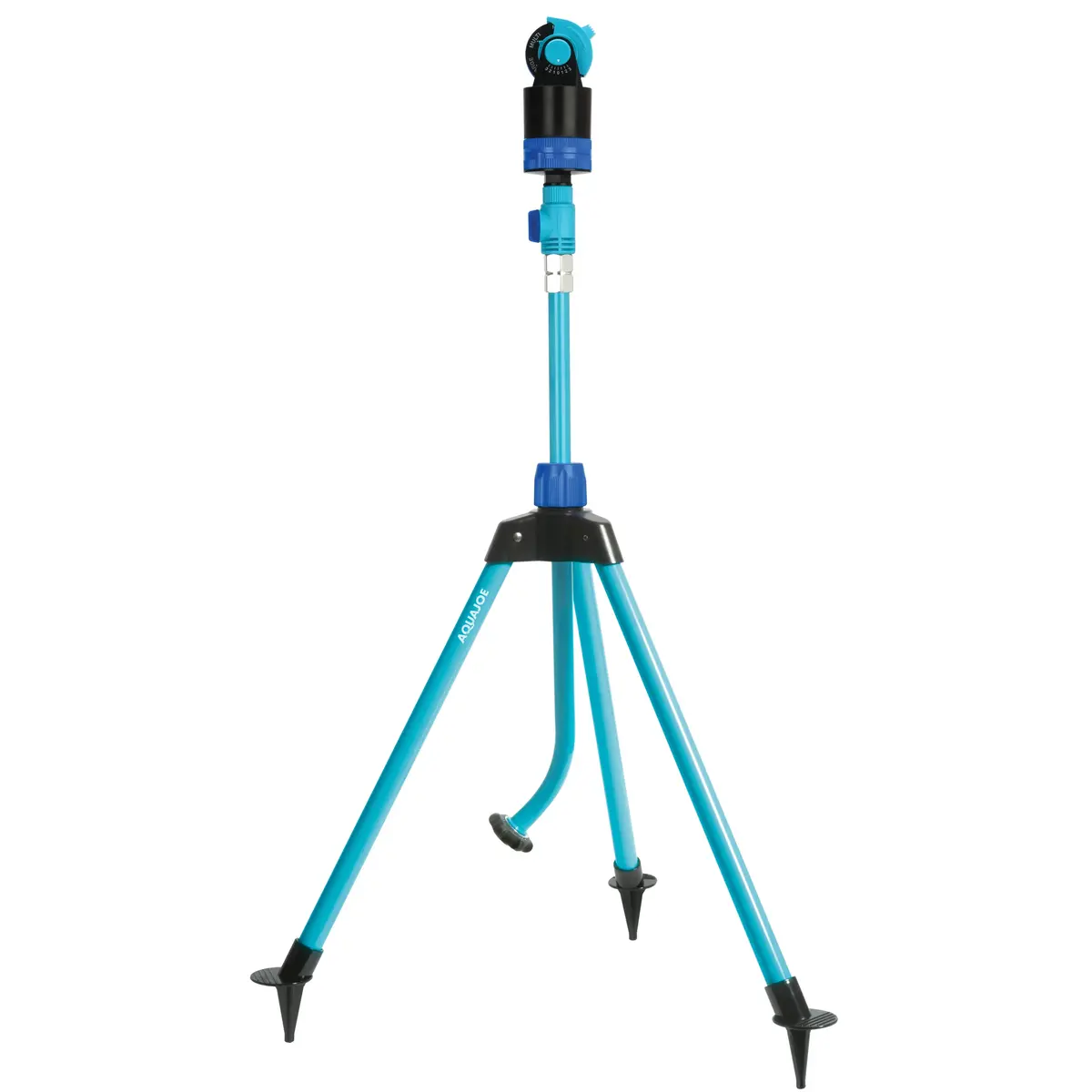 Aqua Joe Aj-6Pstb Indestructible Turbo Drive 360° Telescoping Tripod Lawn & Garden Sprinkler | 6 Spray Patterns | 4,500 Sq. Ft. Max Coverage 2