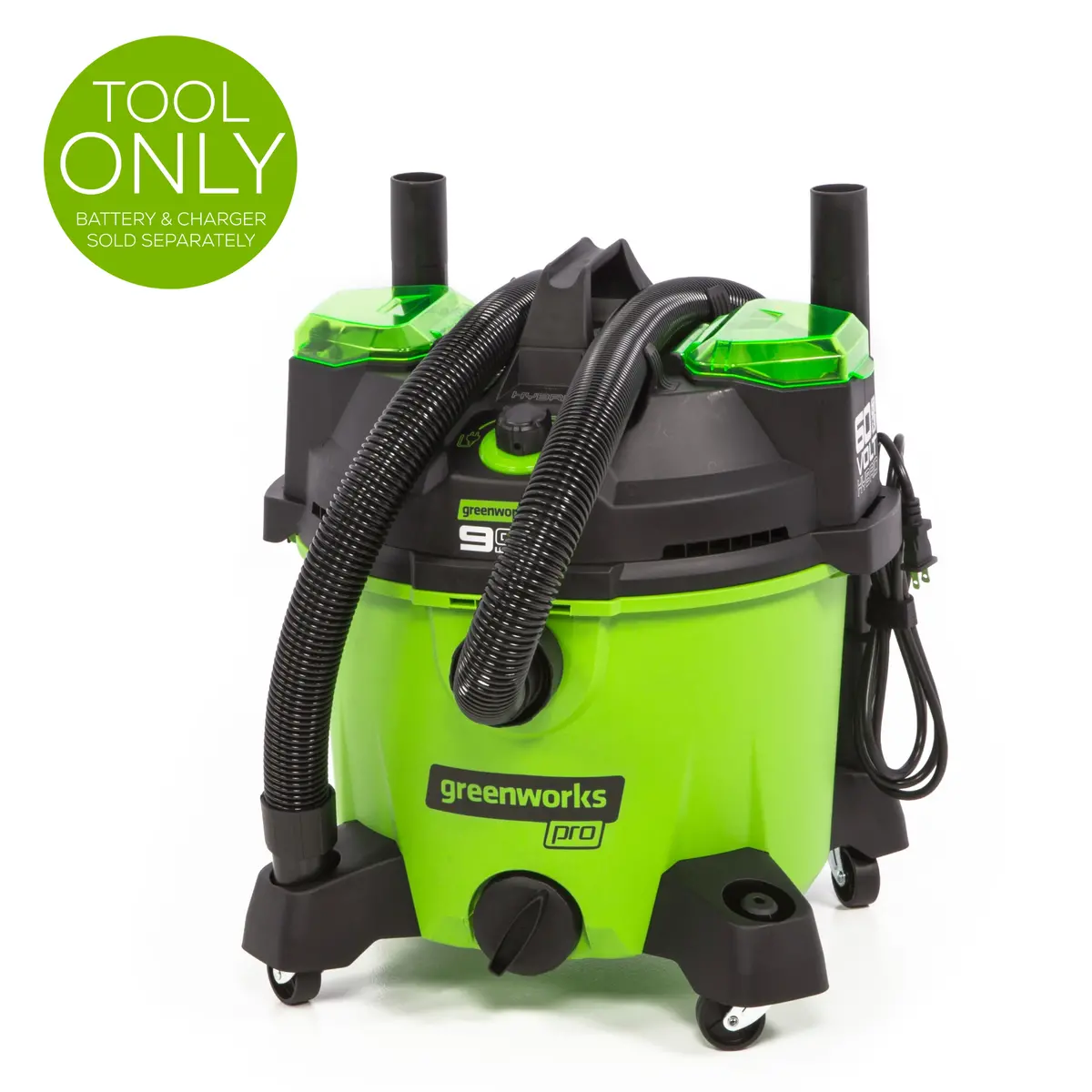 60V Ac/Dc Wet/Dry Vacuum (Tool Only) 1