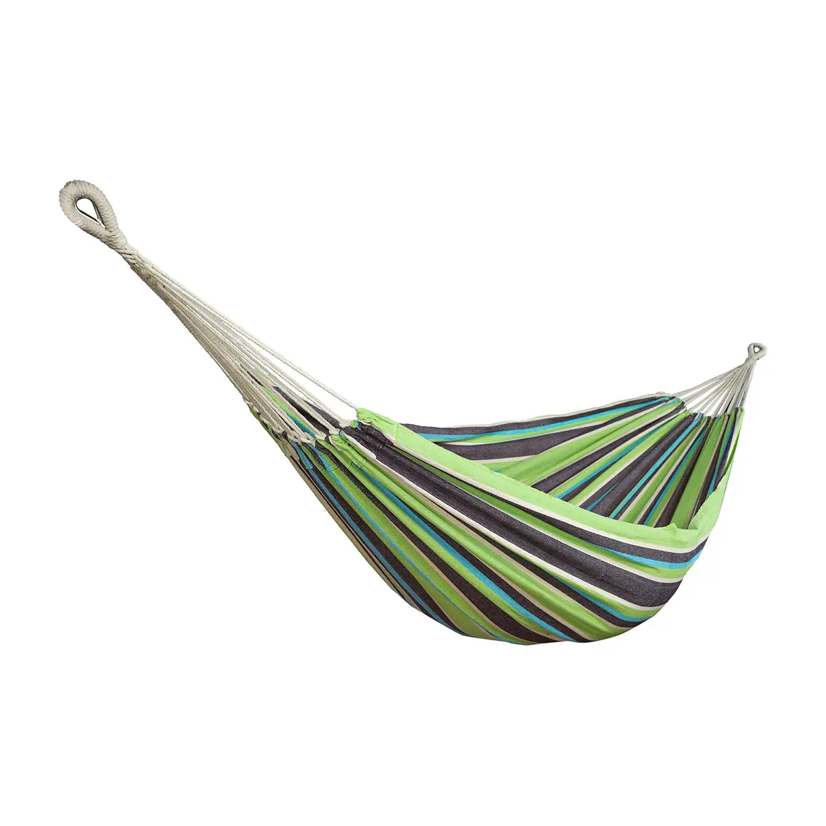 Bliss Hammocks Bh-401-Cc Double Hammock In A Bag W/ Rope Loops & Hanging Hardware | 60-In. Wide | 265 Lb. Capacity (Country Club) 1
