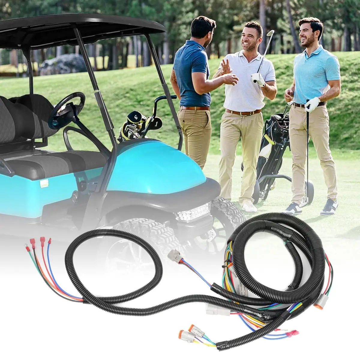 Golf Cart Main Harness For Club Car Precedent & Tempo 2001-2005 - 10L0l 1