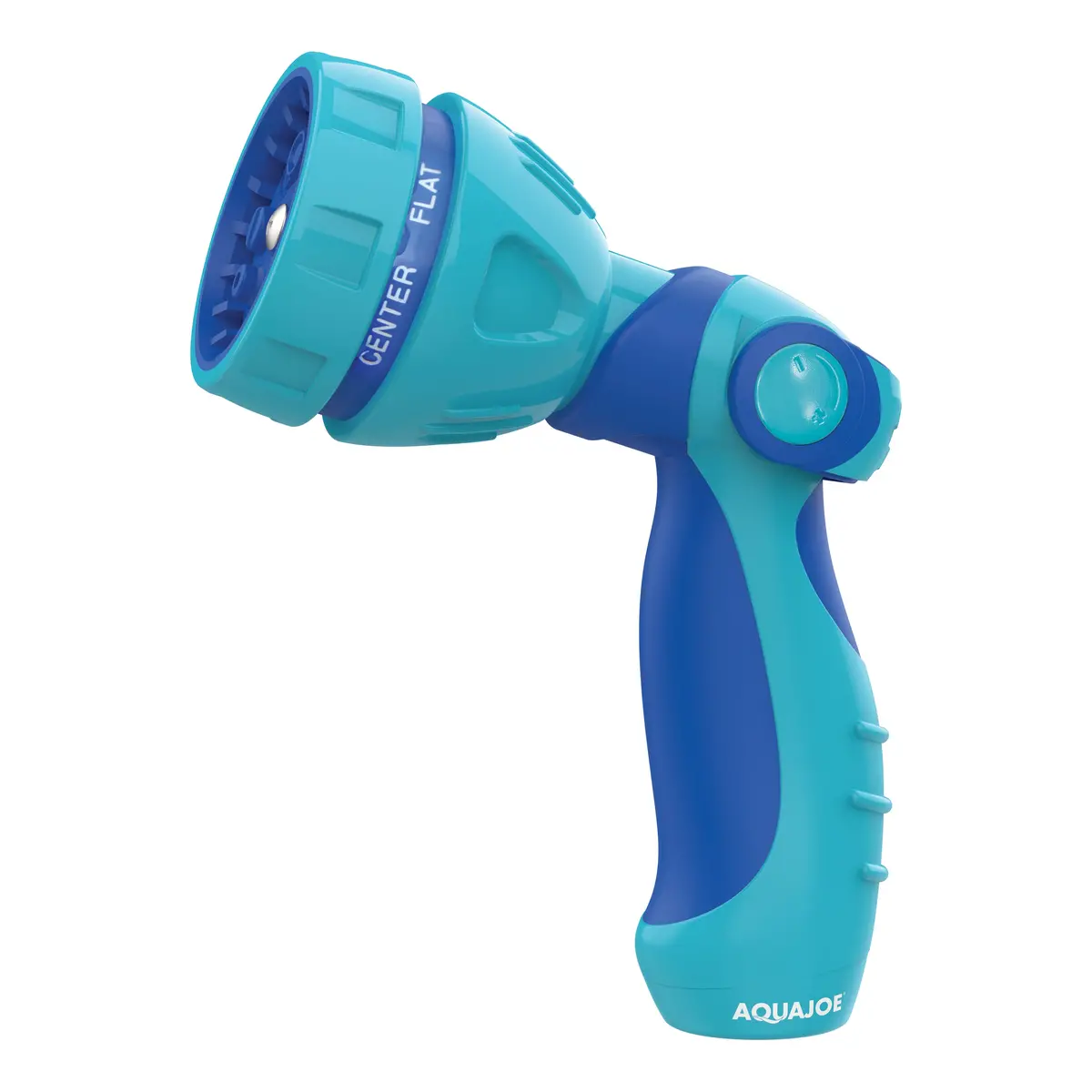 Aqua Joe Ajhn101 Indestructible Series Non-Slip Grip Hose Nozzle | W/ Thumb Control & One Touch Smart Throttle | 7-Spray Patterns 2