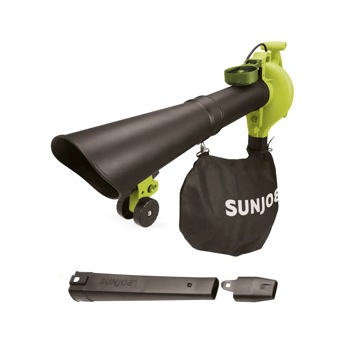 Sun Joe Sbj605e 3-In-1 Electric Blower | 250 Mph | 14 Amp | Vacuum | Mulcher 2