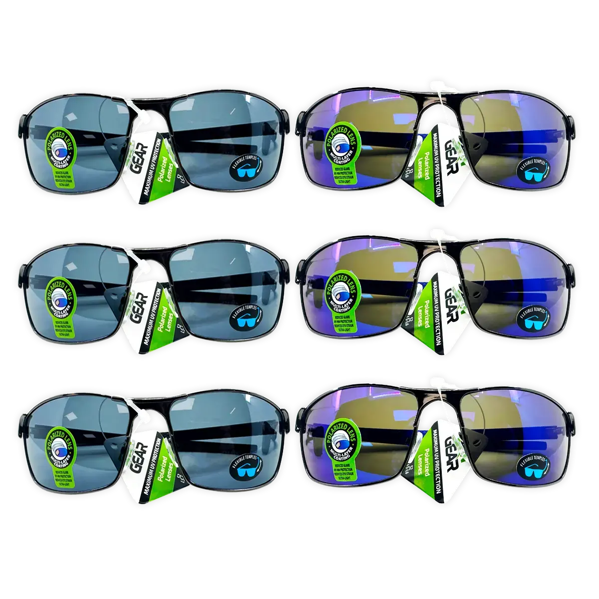 Sunglasses Sungear Assortment - 6 Pieces Per Pack 50250 1