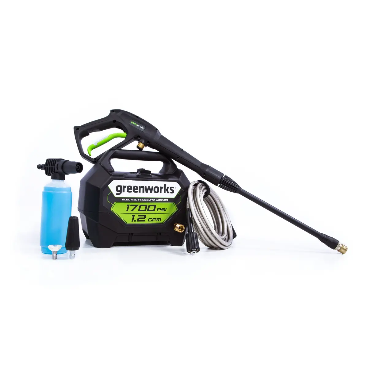 1700 Psi 1.2 Gpm 13 Amp Electric Pressure Washer - Gpw1704 1
