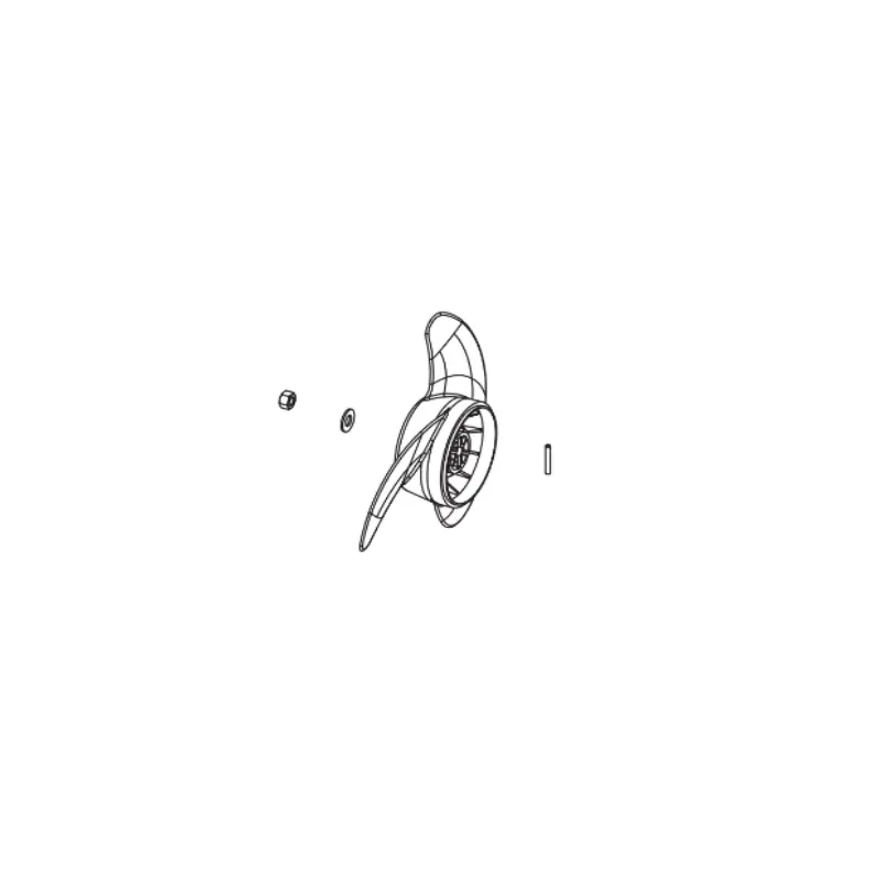 Trolling Motor Propeller Assembly 1