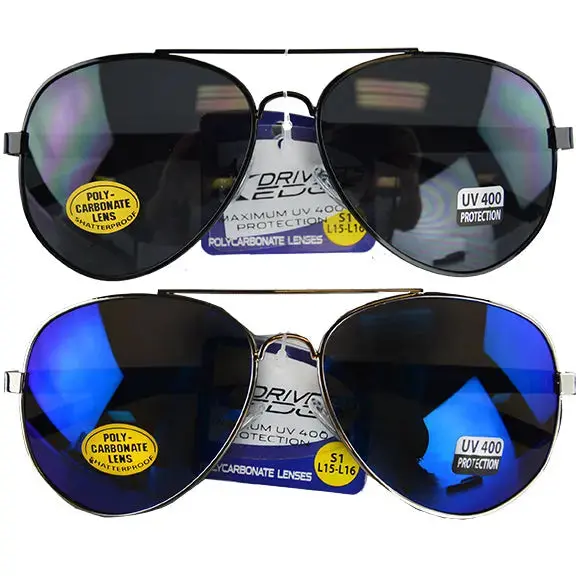 Sunglasses Drivers Edge Assortment - 6 Pieces Per Pack 53017 1