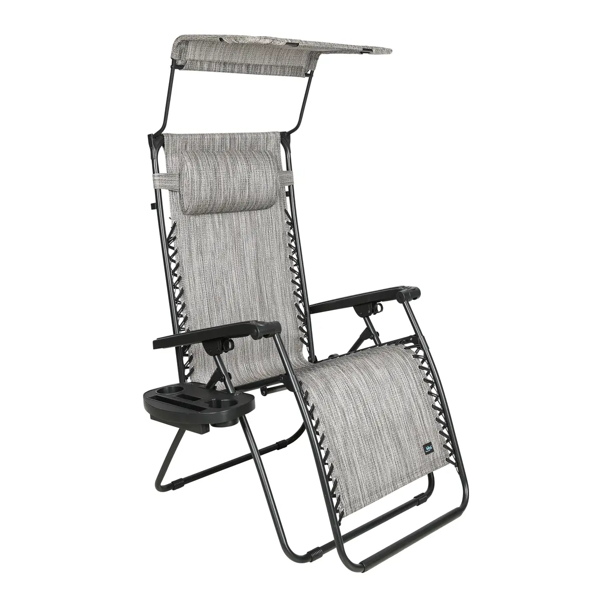 Bliss Hammocks Gfc-451P Gravity Free Chair W/ Canopy, Pillow, & Drink Tray | 26-In. Wide | Weather & Rust Resistant | 300 Lb. Capacity 2