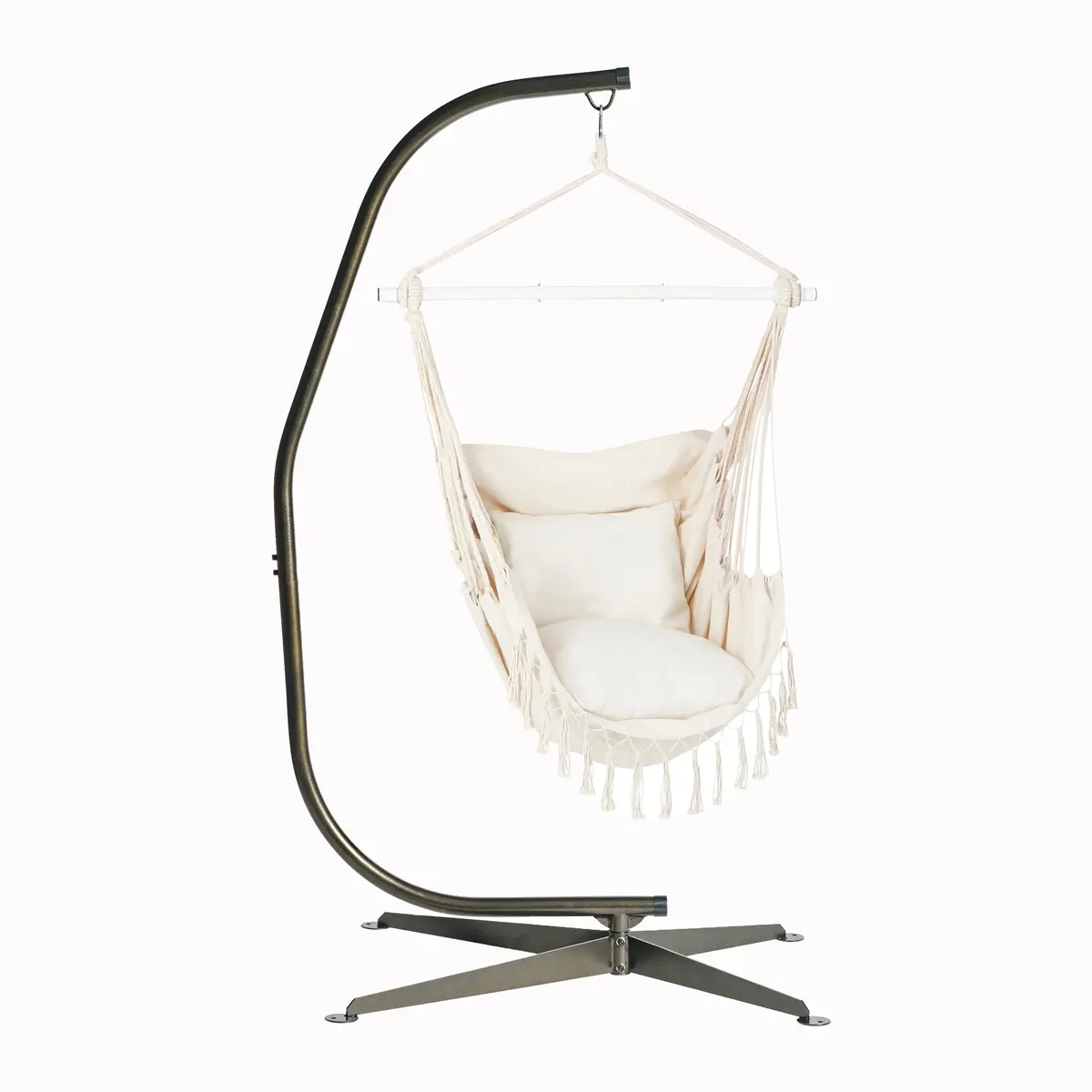 Bliss Hammocks Hanging Chair + Stand Bundle 1