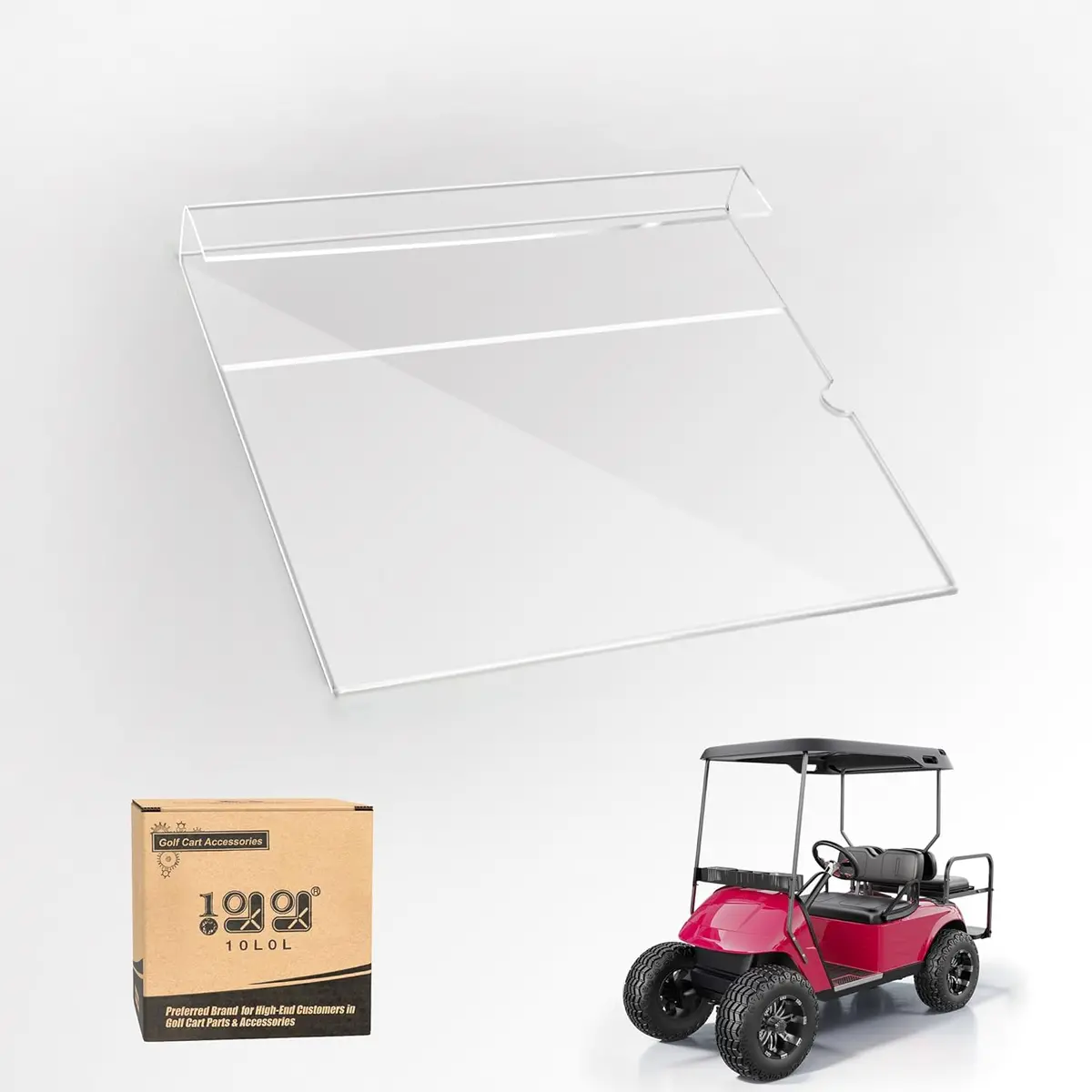 Golf Cart Message Holder Kit For Ezgo Txt Replacement Oem# 75509G01 - 10L0l 1