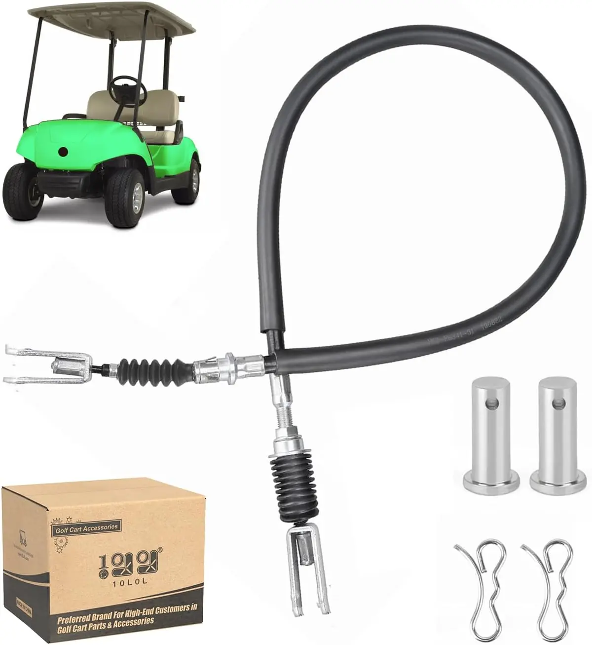 10L0l Golf Cart Brake Cable For Yamaha G29/Drive Gas 2007-2015 Model 1