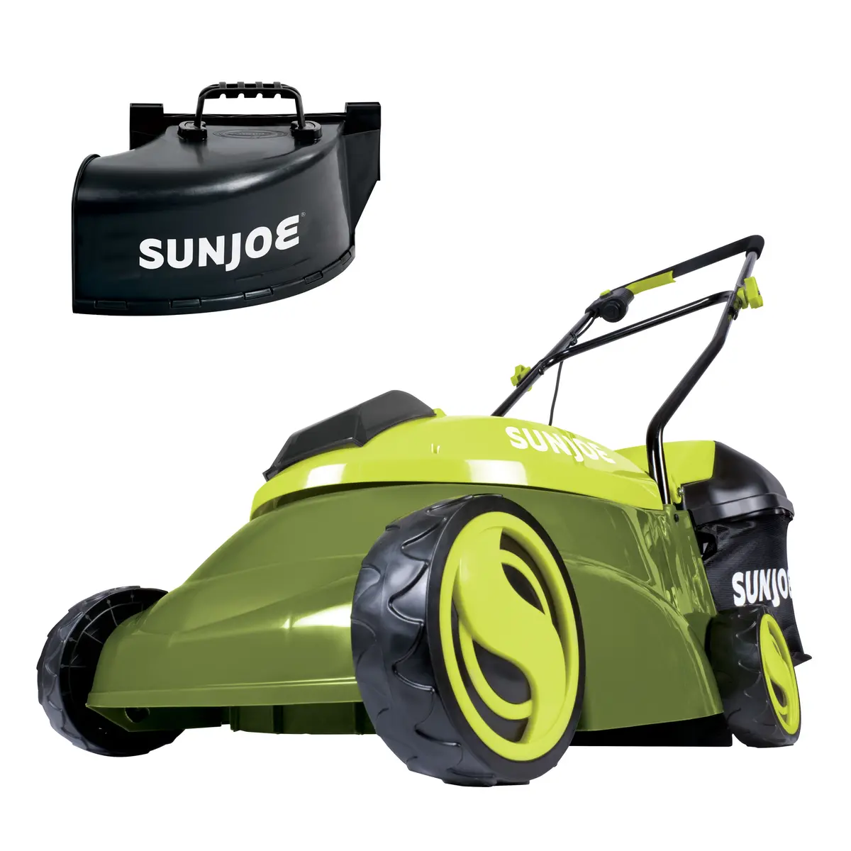 Sun Joe Mj401c-Pro Cordless Push Lawn Mower | 14-In | 28 Volt | Discharge Chute 2