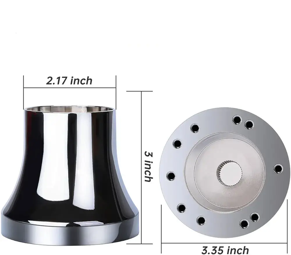 Golf Cart Steering Wheel Adapter For Club Car Ds Precedent, Ezgo Rxv Txt, Yamaha - 10L0l 6