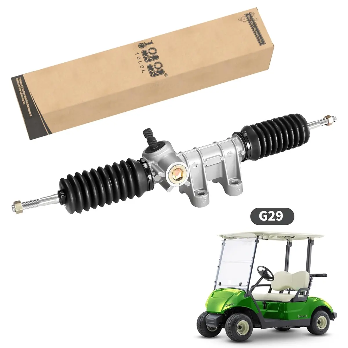 Golf Cart Steering Gear Box Assembly For Yamaha Drive G29 Gas Or Electric - 10L0l 1