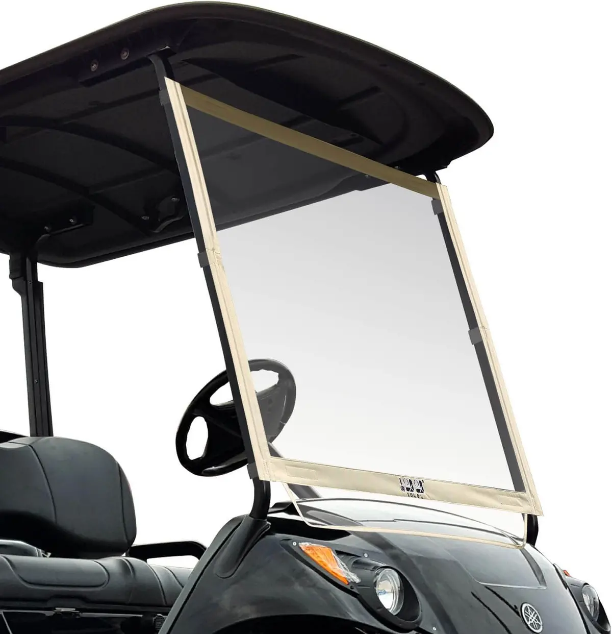 10L0l Golf Cart Plastic Windshield For 2007-2016 Yamaha G29 Drive - Foldable And Waterproof 1