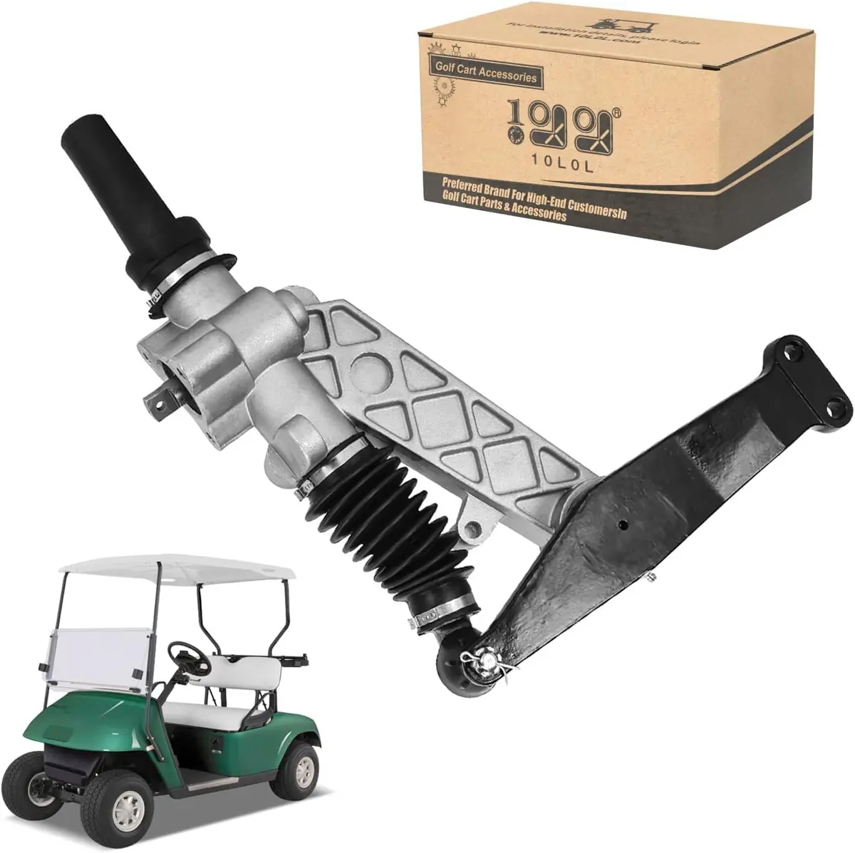 Golf Cart Steering Gear Box And Gear Rack Fits Ezgo Txt 1994-2001 - 10L0l 1